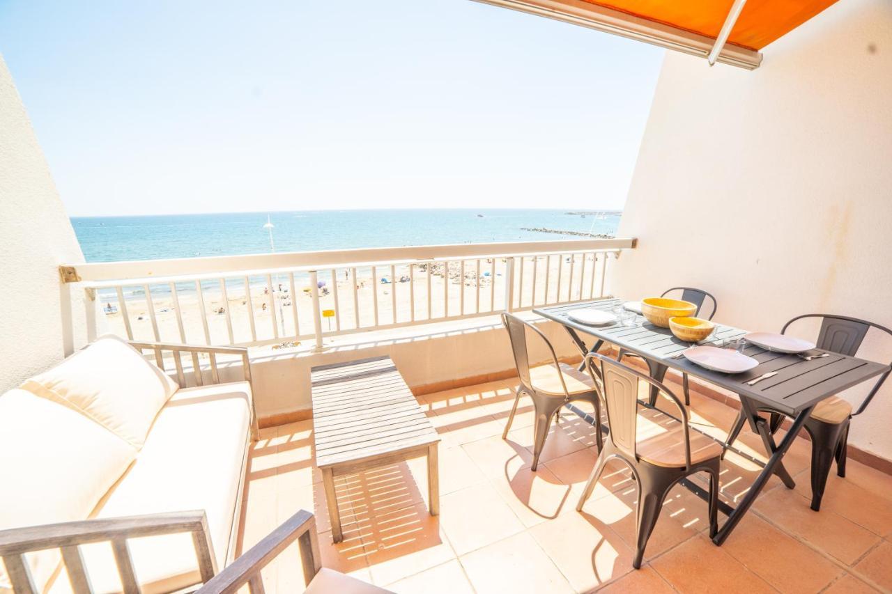 Le Dream Beach-Terrasse-Vue Mer D'Exception-Wifi-Parking - Top Pros Servicesconciergerie パラヴァ・レ・フロ エクステリア 写真
